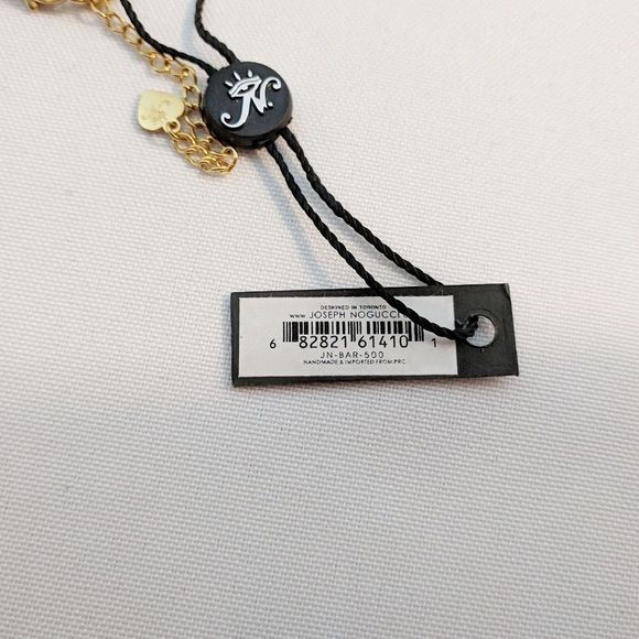 Joseph Nogucci Gold Plated ID Bracelet NIB - Picture 2 of 5